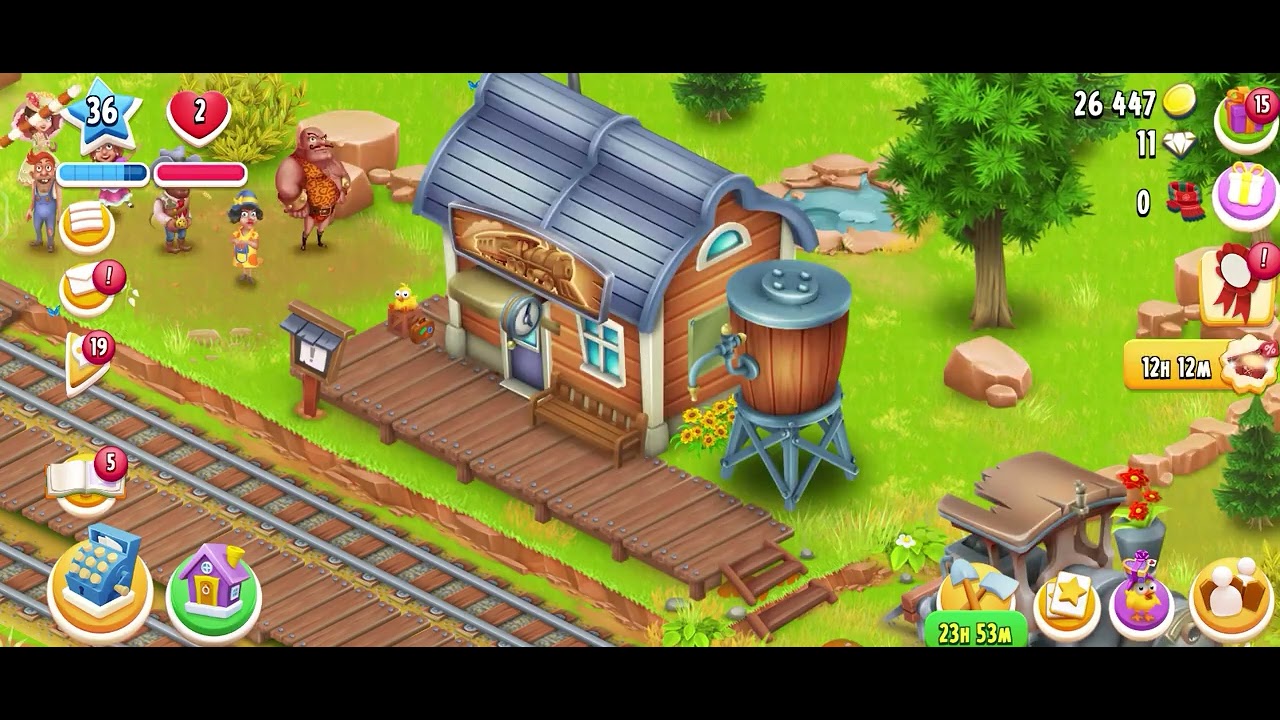 Hay day gameplay video.