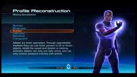 Mass Effect Character Creation
