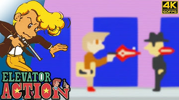 Elevator Action (Arcade / 1983) 4K 60FPS