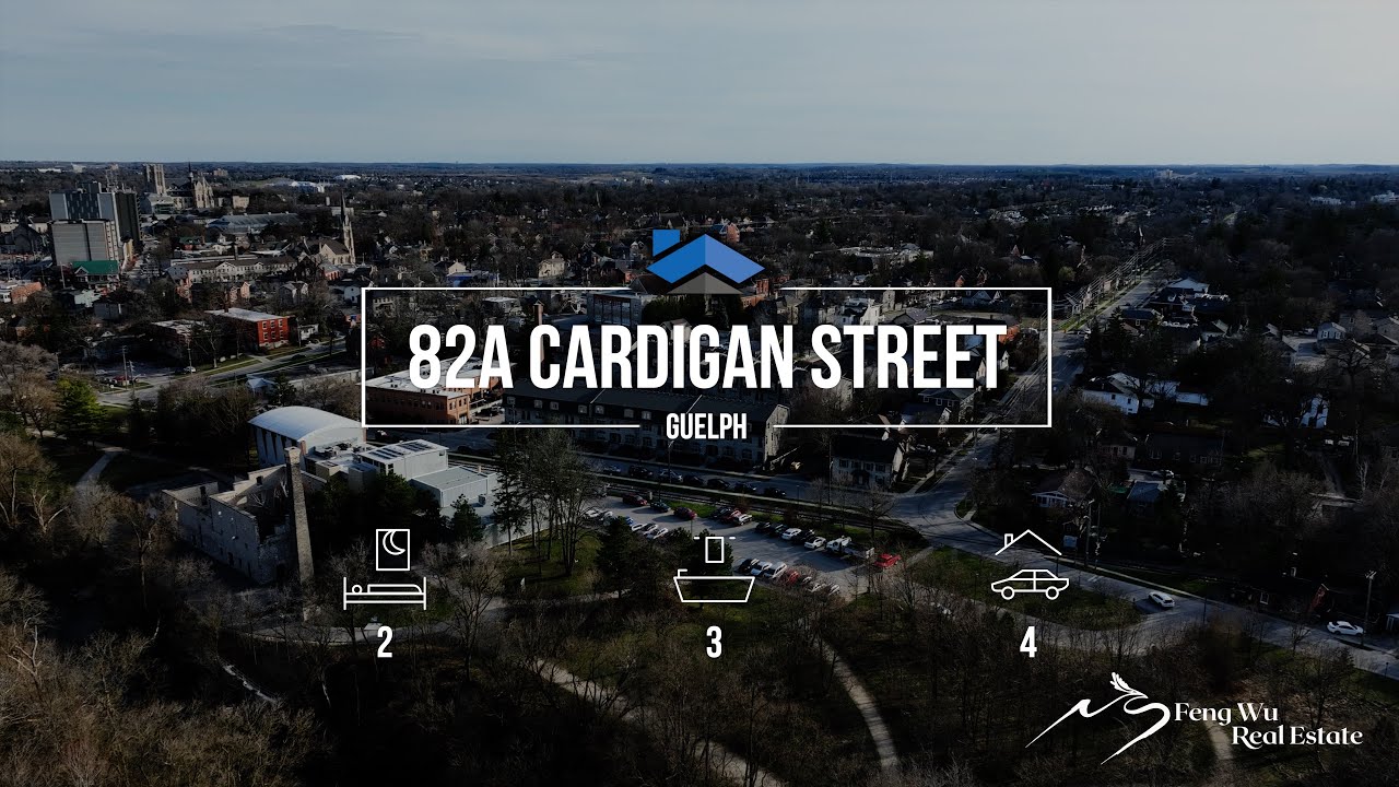 JUST LISTED!! 82A Cardigan St, Guelph Walkthrough Video with Aerial