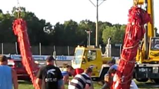 PGI 2010 - The SuperString being hoisted up