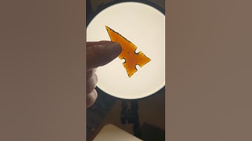 Making an arrowhead from a beer bottle using a microwave kiln