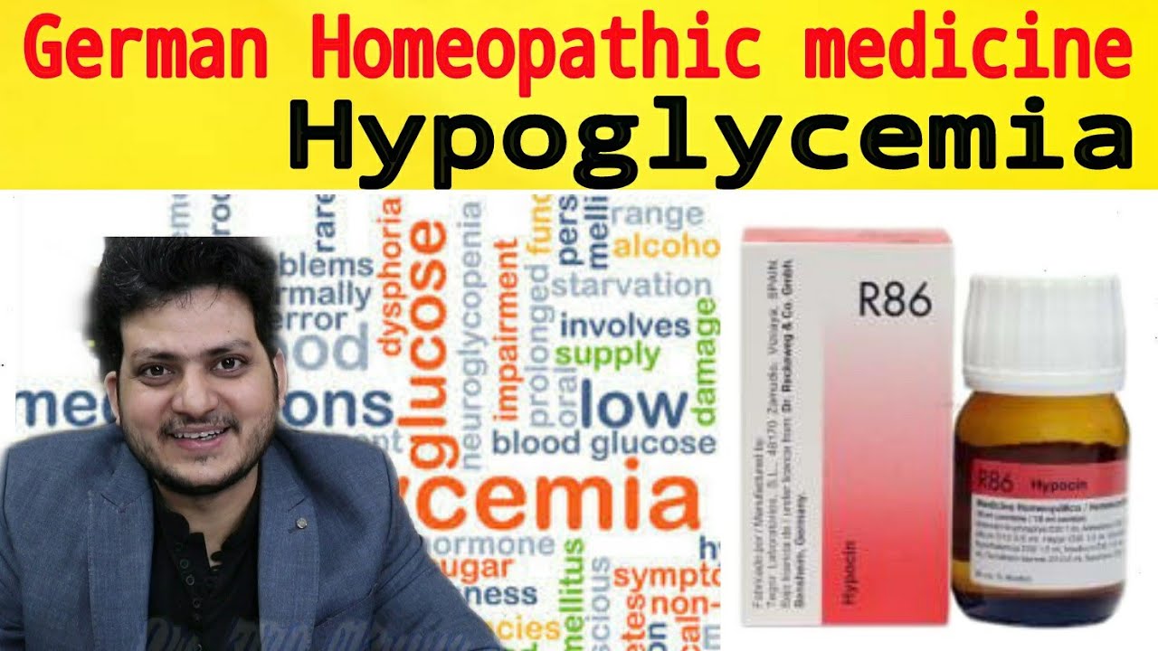 Low blood sugar | German Homeopathic Medicine for ...