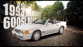 Ride around Old Town with style this summer in your 1993 MERCEDES 600SL ROADSTER