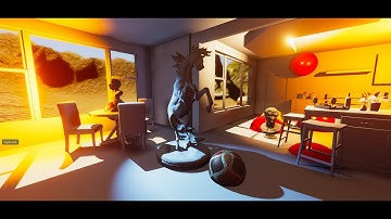 LUMINA GI new mode for casting Spot and Point light Global Illumination in the environment.