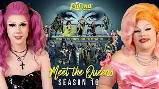 IMHO | RuPaul's Drag Race Season 16 Meet the Queens!