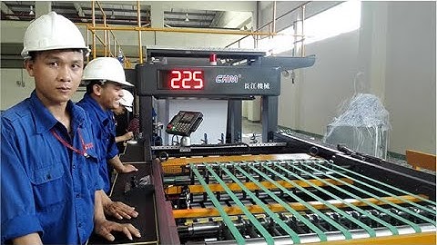 CHM-A4-5. cutting A4 and A3 size at the same time sheeting and packaging production line