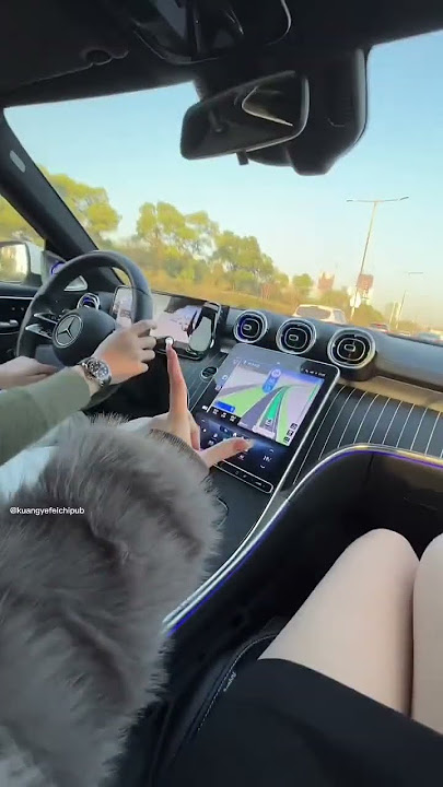 Female co-pilot hand dance✋😉 #car #mercedes #luxury  #douyin #dance #reels #shorts #youtubeshorts