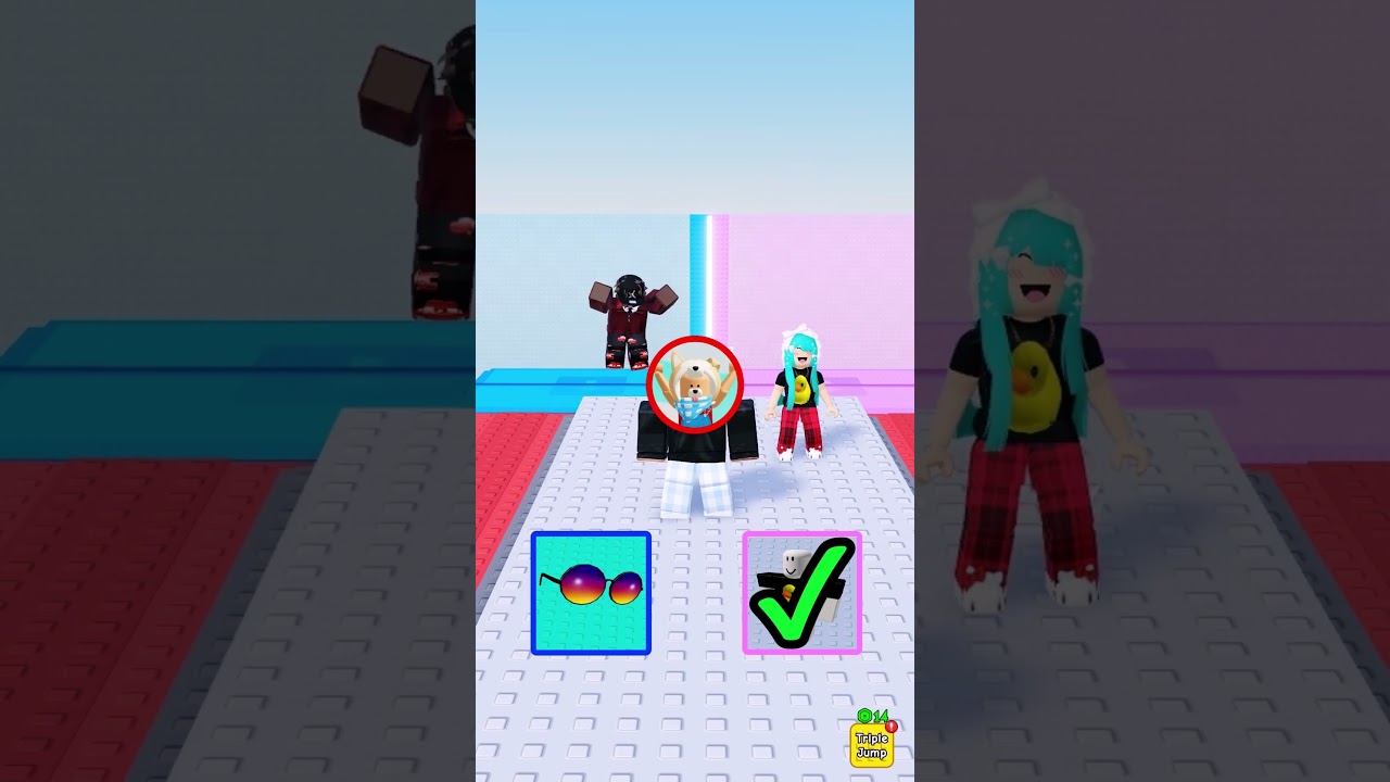 Avatar Battle Match👗 #wouldyourather #roblox #robloxgames #games #robloxshorts #shorts