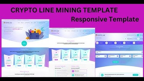 Crypto Investment And Trading Website Template In HTML And CSS