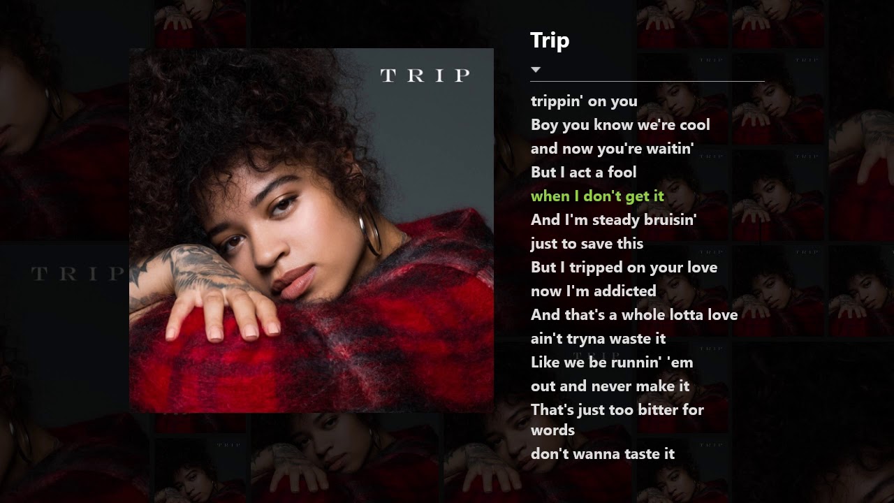 Ella Mai Trip Lyrics YouTube Ella Mai Trip Lyrics YouTube