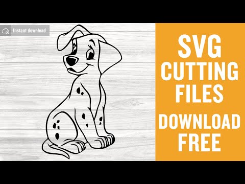 101 Dalmations Svg Free Cutting Files for Scan n Cut Free Download