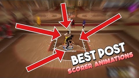 NBA 2K19 BEST POST SCORER ANIMATIONS