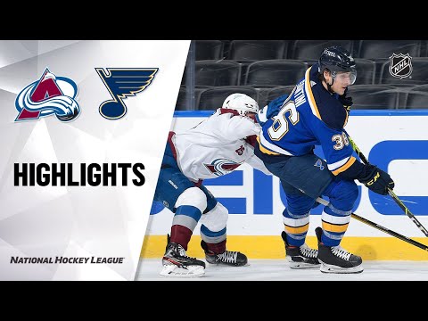 Avalanche @ Blues 4/26/21 | NHL Highlights