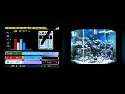 jarduino aquarium controller leds wave maker and more youtube