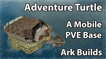 Ark Builds - Adventure Turtle - Ark Genesis - Megachelon Platform Build