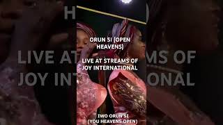 ORUN SI( OPEN HEAVENS) Live ​@streamsofjoytv