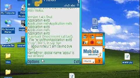 Python on Symbian Phones: Pys60 Lesson Two Part 1: GUI Basic Widgets (Arabic Version)