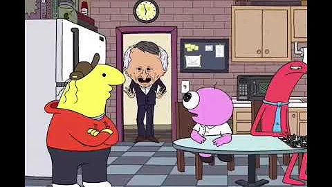 Smiling friends, MF DOOM meme