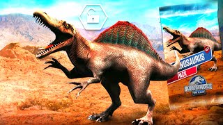 SPINOSAURUS UNLOCKING X3 LEVEL 40 | JURASSIC WORLD THE GAME
