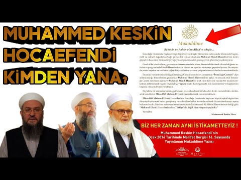 Muhammed Keskin Hoca Hangi Tarafta? ( Biz Her Zaman Aynı İstikametteyiz )