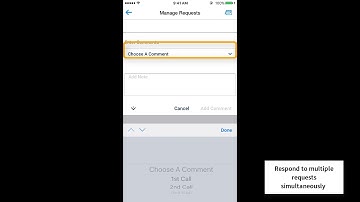 Manage Requests in Kronos Mobile