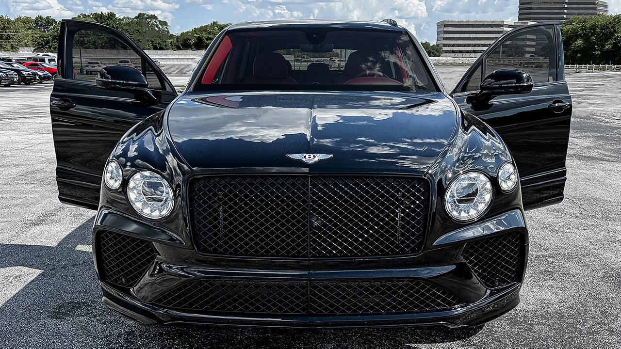 2022 Bentley Bentayga V8 Walkaround Review + Exhaust Sound Revs