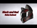 Black and Red Neko helmet. Original Nitrinos.