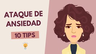 ❤ Cómo CALMAR un ATAQUE de ANSIEDAD ✨ 10 TIPS EFECTIVOS!!!