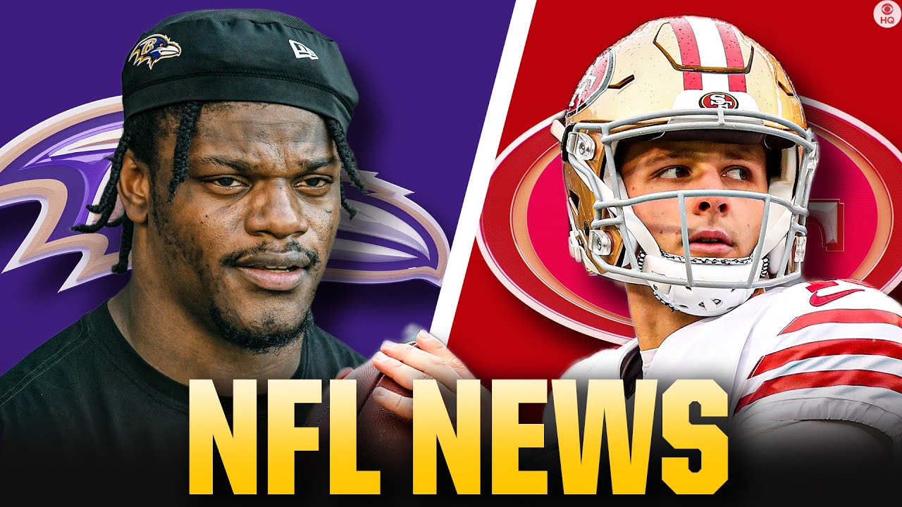 NFL News Ravens UNDECIDED on Lamar Jackson Franchise Tag + Brock Purdy