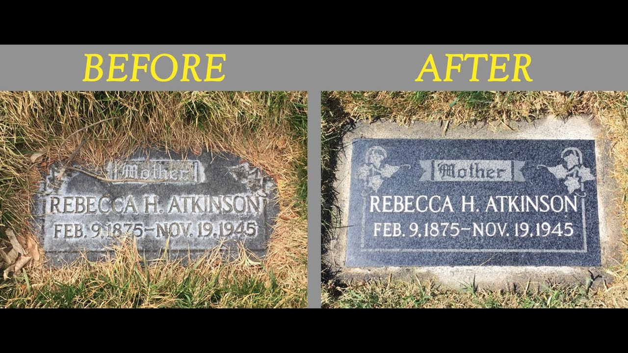 Headstone Cleaning Tutorial