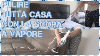 Pulisco TUTTA casa con la scopa a VAPORE 🏠