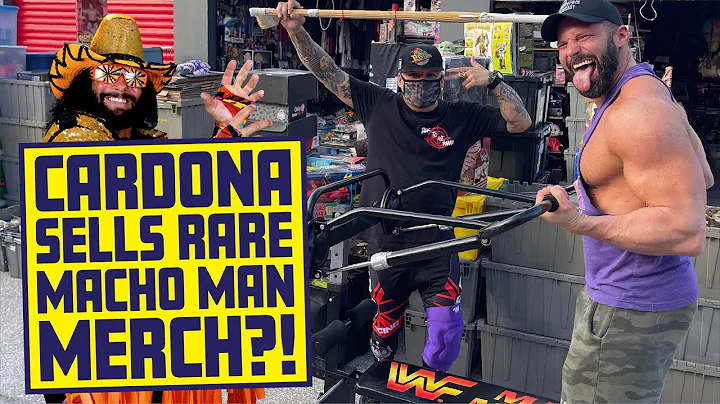Cardona SELLS Rare Macho Man Merch!?