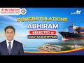 🏆 Campus Selection Testimony | Abiram | Merchant Navy