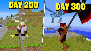 I Survived 300 Days in Minecraft Crazy Craft (Here's What Happened)