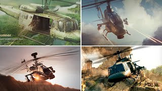 Evolution of ALL Chopper Gunners in Call of Duty Games