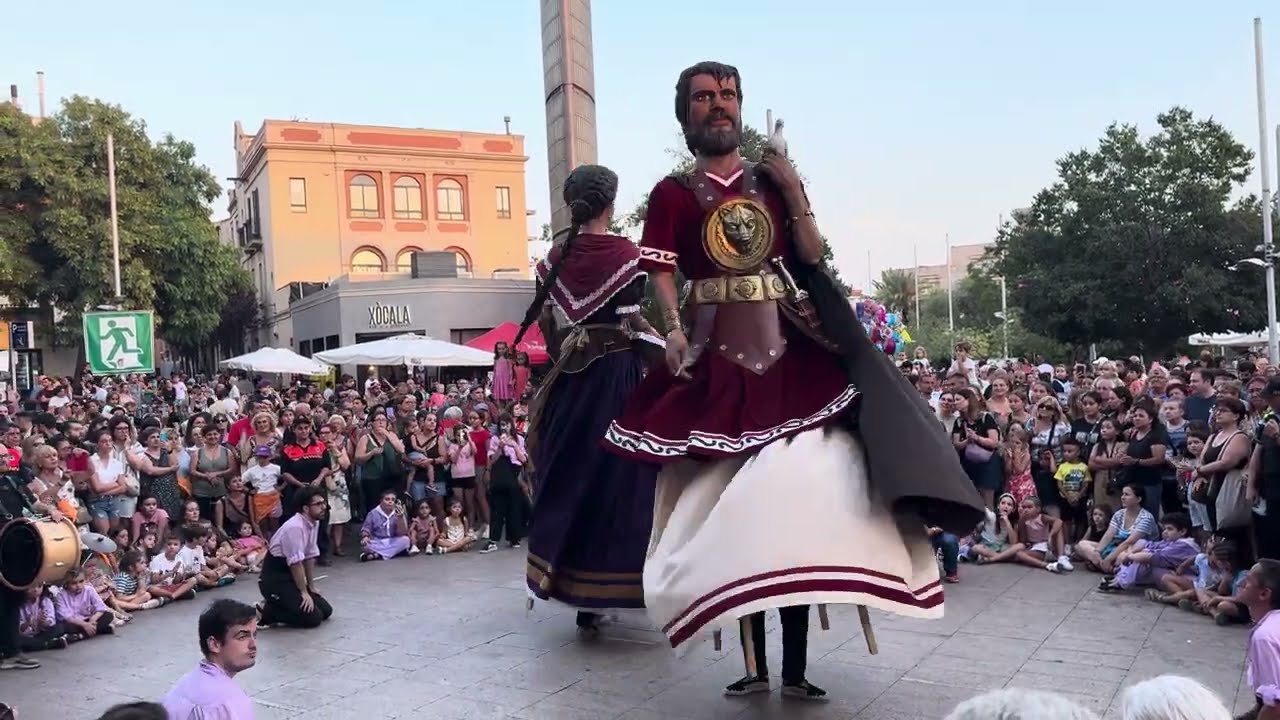 Ball dels Gegants nous de Santa Coloma de Gramenet · Festa Major d'estiu de Santa Coloma (31/8/2024)