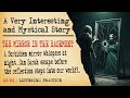 A2/B1 English Listening Practice: The Mirror in the Basement Horror Story 👻 (5+ min Story)