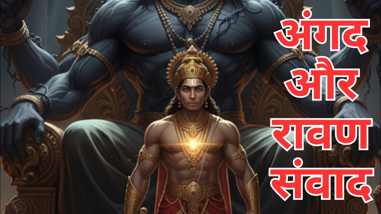Angad Ravan Samvad लंका काण्ड | अंगद और रावण संवाद | श्रीरामचरितमानस का भावार्थ | Angad ...