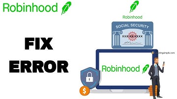 How To Fix And Solve Robinhood App Error | Final Solution