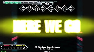 【LV13】DDR / 灼熱 Pt.2 Long Train Running - DIFFICULT DOUBLE with handclap