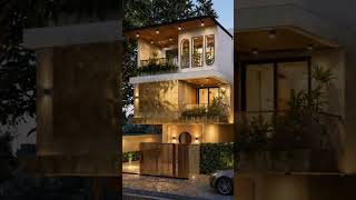 Gold house @DESIGN-OMI18 #architecture #3danimation #ai #animation #home #luxury #house