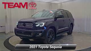 Certified 2021 Toyota Sequoia Nightshade, GLEN MILLS, PA 83170A