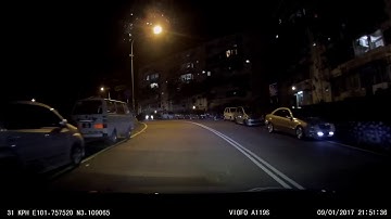 Viofo A119S without CPL filter - Night 1