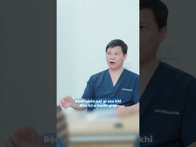 Bệnh nhân tái khám sau điều trị RFA u tuyến giáp