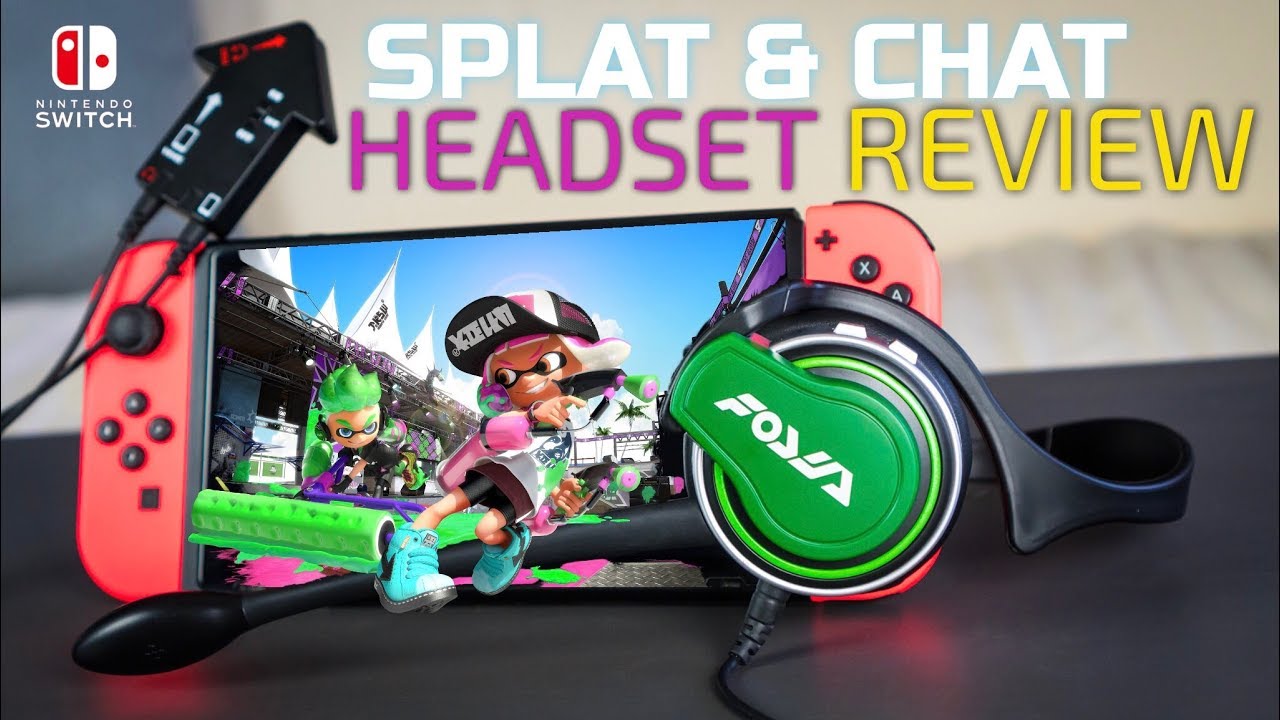Splat & Chat Headset Review for Nintendo Switch + GIVEAWAY! - YouTube