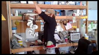 Making mechanical Tentacle puppet