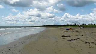 Point Michaud beach, Cape Breton, Nova Scotia