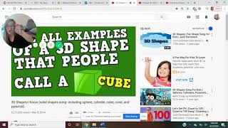 Iready Math Tips Circle, Square, Sphere, Cube Lessons
