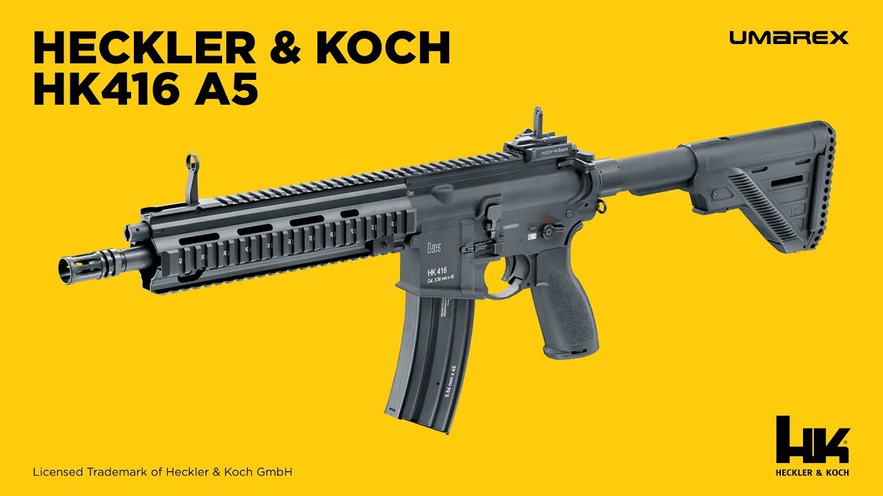 Umarex Hk416 A5 Aeg With Mosfet Umarex Hk416 A5 Aeg With Mosfet